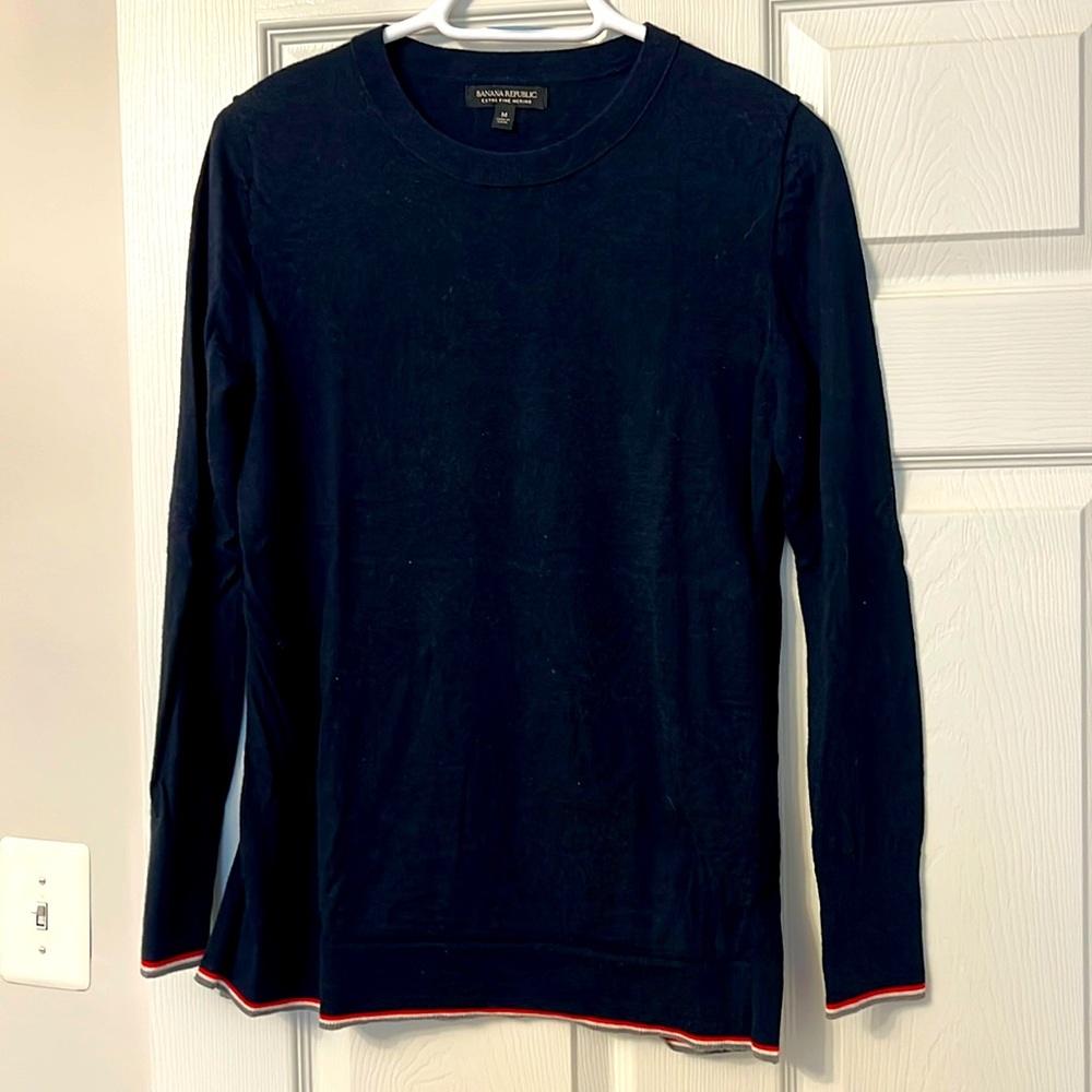 Banana Republic Wool sweater medium Navy blue